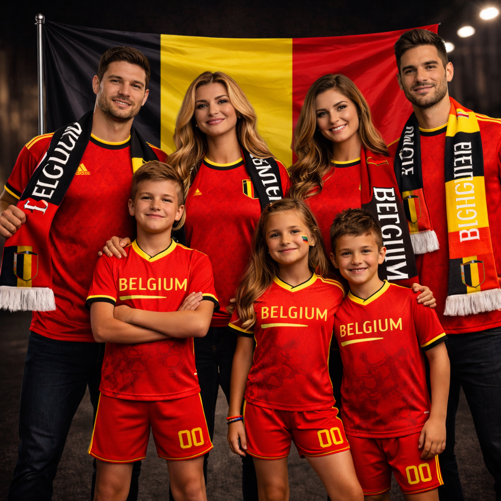 National Unity Kit Belgium 2026 – Tribe Edition - Imagem 2